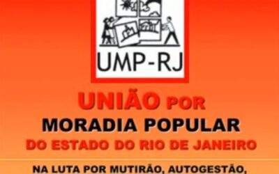 História de luta da União por Moradia Popular do Rio de Janeiro